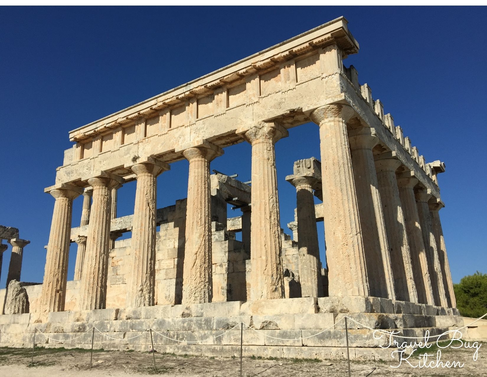 Temple of Athena Aphaia at Aegina Island