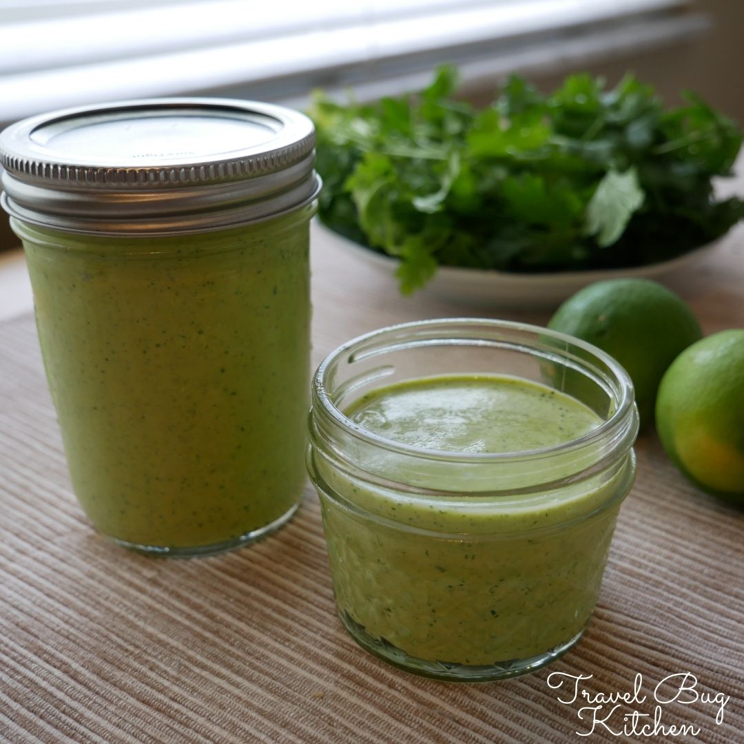 Peruvian Green Sauce Aji Verde ペルーのグリーンソース Travel Bug Kitchen