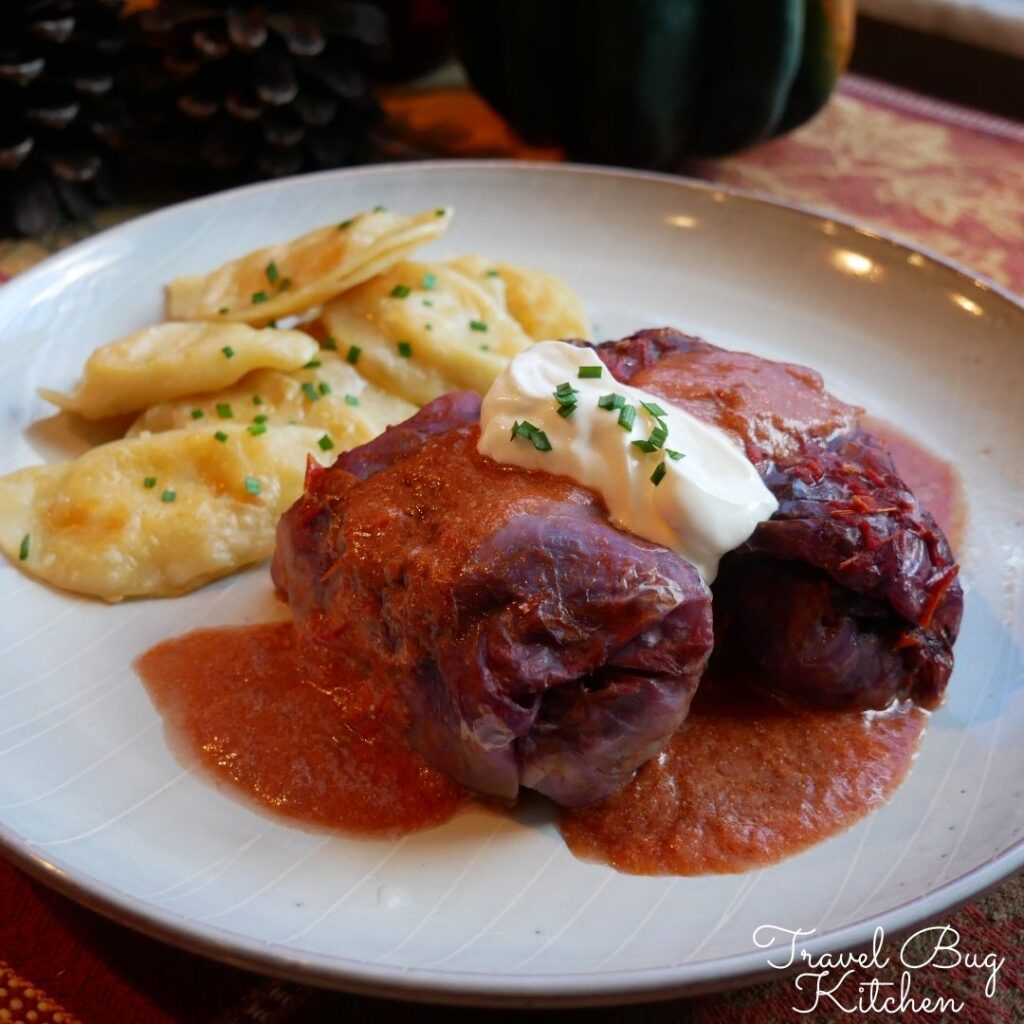 Stuffed Red Cabbage