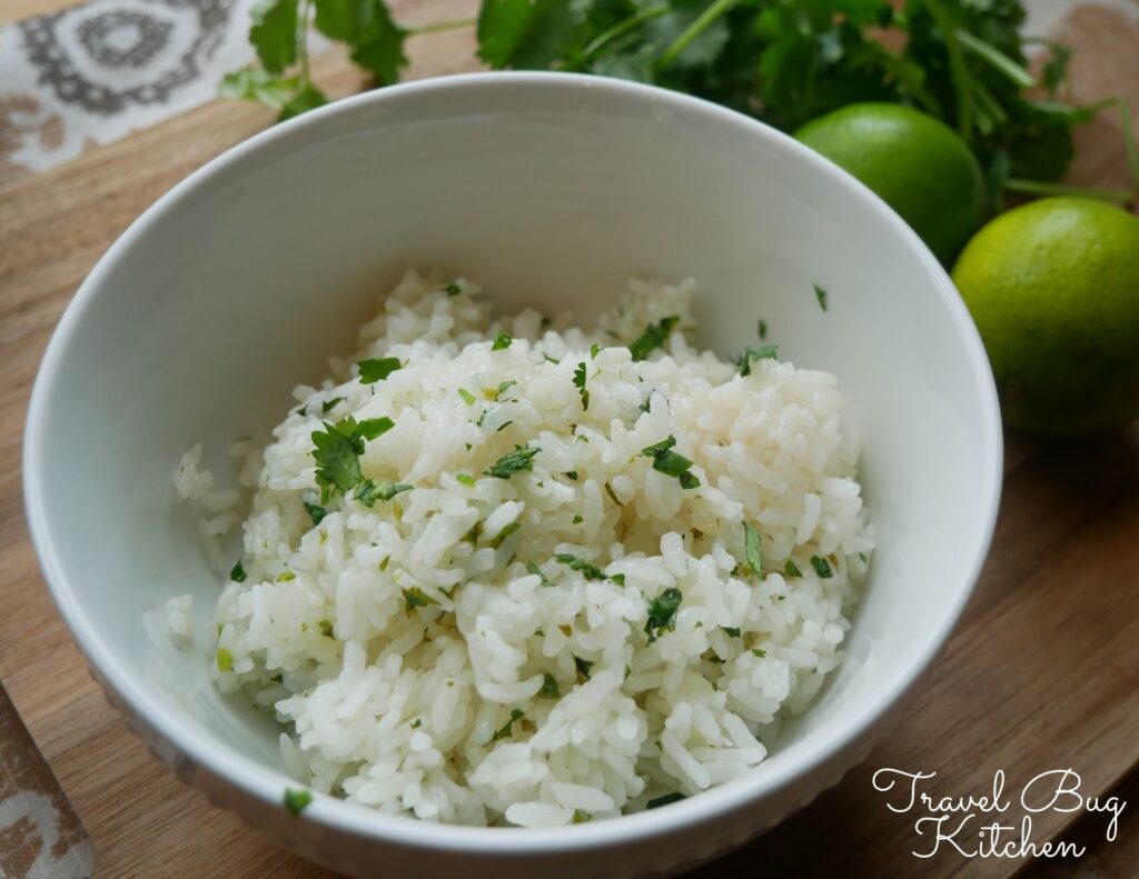 Cilantro Lime Rice パクチーとライムのごはん