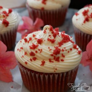 Red Velvet Cupcakes - レッドベルベットカップケーキ