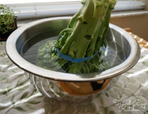 How to clean broccoli