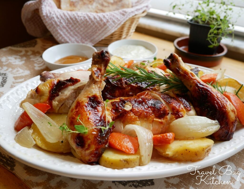 Greek Roast Chicken - ギリシャ風ローストチキン