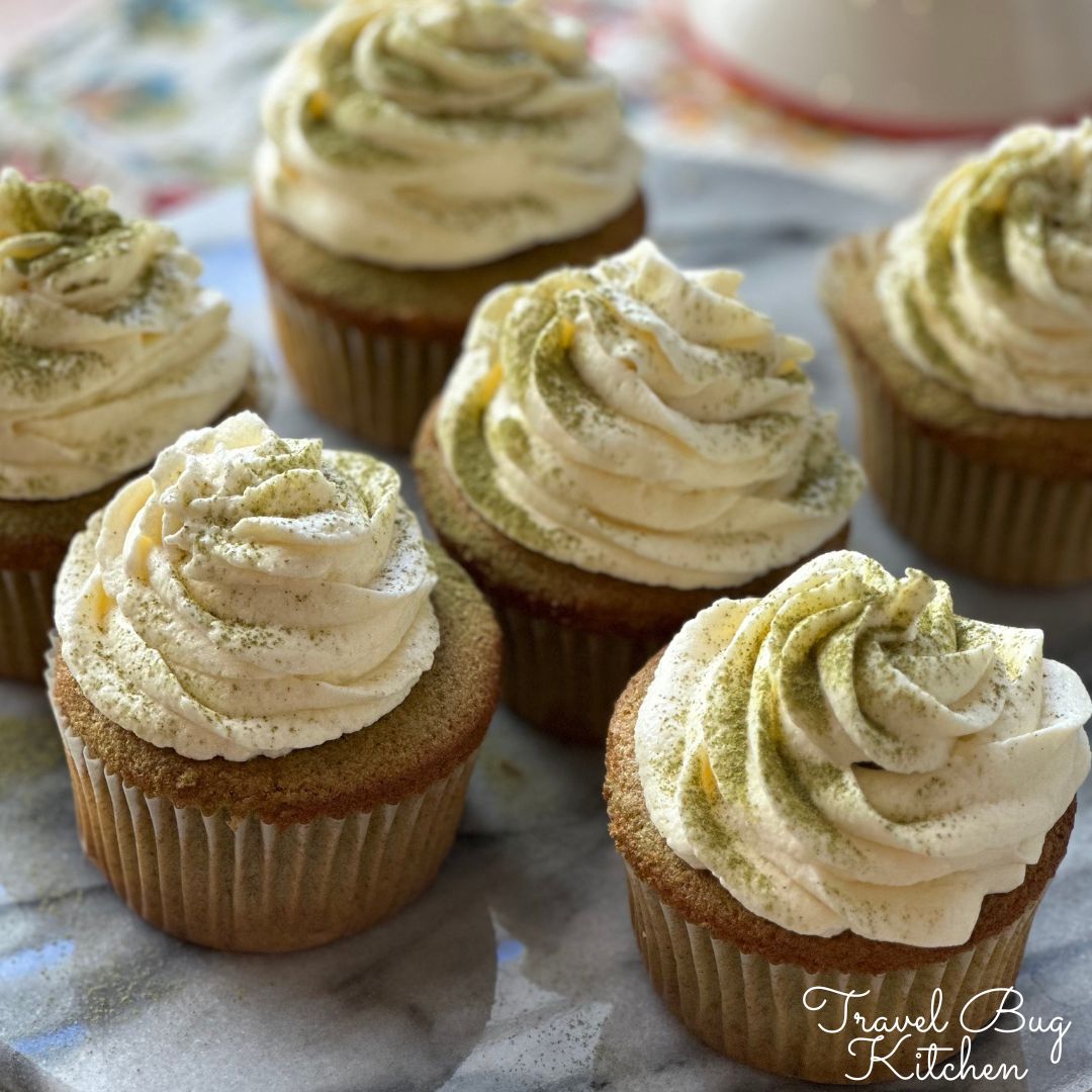 Green Tea Cupcakes - 抹茶のカップケーキ
